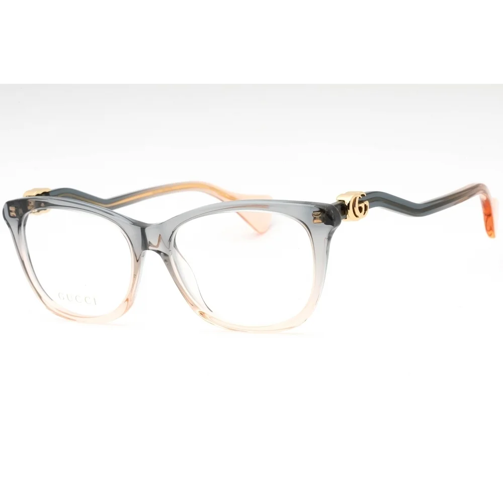 NWT Gucci GG1012O Blue Rectangle 54mm Eyeglasses - Picture 1 of 2